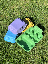Load image into Gallery viewer, Multi colour egg cartons PYO cookie Easter Cookie Box Craft Material Half dozen