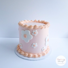 Load image into Gallery viewer, Retro Daisy cookie cutter stamp flower