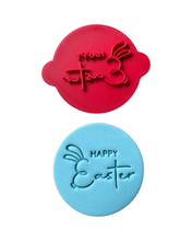 Load image into Gallery viewer, Happy Easter Cookie Cutter embosser cute baby chicken egg shell