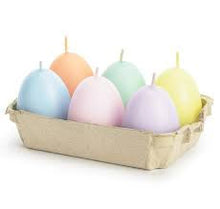 Load image into Gallery viewer, Multi colour egg cartons PYO cookie Easter Cookie Box Craft Material Half dozen