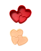Load image into Gallery viewer, Love elements Cookie Cutter Stamp Kiss Hearts Lips Arrow