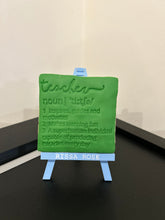 Load image into Gallery viewer, Mini Easel for cookie display photography market teacher gift Personalised business name