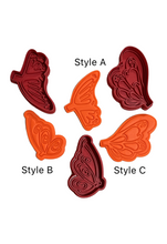 Load image into Gallery viewer, Butterfly Wings Cookie Cutter Stamp Monarch Different Styles