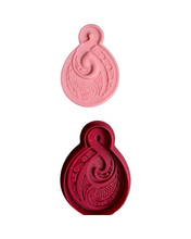 Load image into Gallery viewer, Kiwi Maori cookie cutter Tribal art debosser New Zealand cookie stamp