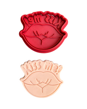 Load image into Gallery viewer, Happy Valentine's day Cookie Cutter Stamp kiss me give me some love
