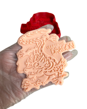 Load image into Gallery viewer, Dragon Cookie Cutter debosser dragon year clay 2024 fortune Luna year Chinese New year