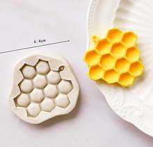 Load image into Gallery viewer, Beehive fondant mould Sugarcraft Soap keyring