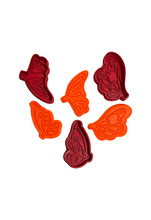 Load image into Gallery viewer, Butterfly Wings Cookie Cutter Stamp Monarch Different Styles