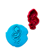 Load image into Gallery viewer, Animals Cookie Cutter Stamp Lion Monkey Elephant Cow Dog Flamingo Deer Moose Fox Squirrel