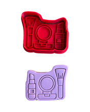 Load image into Gallery viewer, Make up cookie cutter stamp set Mother's day perfume lipstick