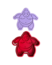 Load image into Gallery viewer, Japanese Theme Cookie Cutter Stamp Sakura Tree Fan Maneki-Neko Temple Sumo Koi Fish