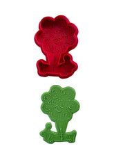 Load image into Gallery viewer, Sausage dog roses balloon Cookie Cutter Stamp debosser valentine's day