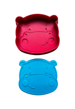 Load image into Gallery viewer, Safari Animals Head Cookie Cutter Stamp Lion Monkey Giraffe Hippopotamus Elephant