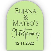 Load image into Gallery viewer, Christening cross cookie debosser fondant baptism personalised raised stamp gift