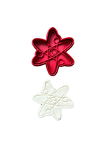 Load image into Gallery viewer, Science Cookie Cutter Stamp Bulb Test Tube Solar System Magnifying Glass Flask Virus Microscope Magnet