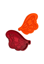 Load image into Gallery viewer, Butterfly Wings Cookie Cutter Stamp Monarch Different Styles