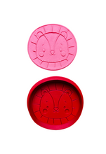 Load image into Gallery viewer, Safari Animals Head Cookie Cutter Stamp Lion Monkey Giraffe Hippopotamus Elephant