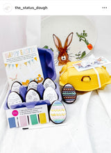 Load image into Gallery viewer, Multi colour egg cartons PYO cookie Easter Cookie Box Craft Material Half dozen