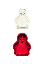 Load image into Gallery viewer, Penguin cookie cutter stamp Antarctic animals