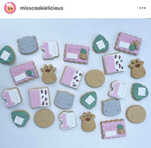 Load image into Gallery viewer, Safari Animals Head Cookie Cutter Stamp Lion Monkey Giraffe Hippopotamus Elephant