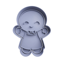 Load image into Gallery viewer, Christmas Gingerbread man cookie cutter boy girl Cookie Cutter Stamp DIY Tools Clay Soap