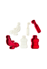 Load image into Gallery viewer, Dental Cookie Cutter Stamp Toothbrush Dentist Chair Floss Toothpaste Mouthwash