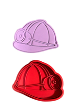 Load image into Gallery viewer, Underground mining cookie cutter embosser Underground loader construction truck miners helmet