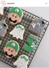 Load image into Gallery viewer, Halloween Cookie Fondant Cutter Stamp Skull Pumpkin Grave Witch Hat Mummy Candy Ghost