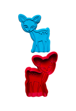 Load image into Gallery viewer, Woodland theme animals cutter debosser Rabbit bear fox raccoon squirrel