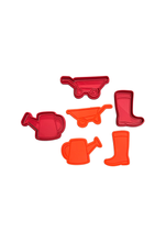 Load image into Gallery viewer, Garden Cookie Cutter Stamp Mother Nan Hose Wheelbarrow Spray Flower Boots Seeds Fork Watering Can Scissors Gloves Trowel Shovel Pot Plant