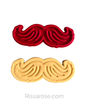 Load image into Gallery viewer, Moustache cookie cutter mini moustache father&#39;s day November
