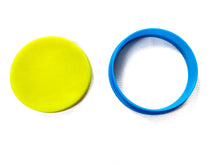 Load image into Gallery viewer, father's day cookie stamps - best dad, superdad, and happy father's day circle cutter