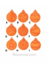 Load image into Gallery viewer, Christmas Baubles Cookie Cutter Stamp