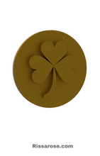 Load image into Gallery viewer, St. Patrick's Day Theme Cookie Cutter Stamp Clover Leaf Gnome