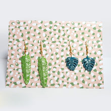 Load image into Gallery viewer, Monstera fola Silicon Mould Tropical leaves fern feather Cake Decoration tools Resin mould