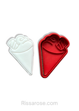 Load image into Gallery viewer, Christmas Pizza Cookie Cutter Stamp Ice Cream Gingerbread House Penguin Snowman Elf Gingerbread Man Mrs. Santa Santa Claus