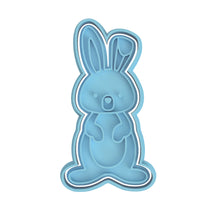 Load image into Gallery viewer, woodland theme animals - rabbit, bear, fox, raccoon and squirrel rabbit