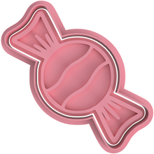 Load image into Gallery viewer, Halloween Cookie Fondant Cutter Stamp Skull Pumpkin Grave eyeball Mummy Candy Ghost Flask Cauldion