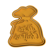 Load image into Gallery viewer, Christmas Cookie Cutter Stamp Fondant Embosser Santa Gingerbread Man Train Gift Bag Father Xmas