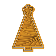 Load image into Gallery viewer, Christmas Cookie Cutter Stamp Fondant Embosser Santa Gingerbread Man Train Gift Bag Father Xmas