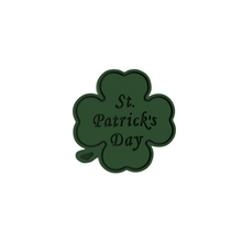 Load image into Gallery viewer, st patrick's day cookie cutter clover hat leprechaun fondant embosser leprechaun