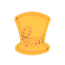 Load image into Gallery viewer, st patrick's day cookie cutter clover hat leprechaun fondant embosser