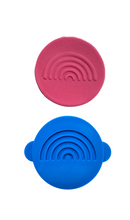 Load image into Gallery viewer, boho rainbow stamp fondant embosser multi rainbow debosser - wedding baby shower engagement birthday single rainbow debosser