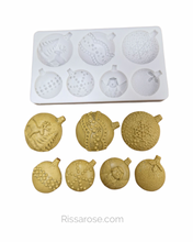 Load image into Gallery viewer, Christmas Bauble Silicone Mould Cake Fondant Sugarcraft Soap