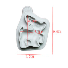 Load image into Gallery viewer, Christmas Characters Silicone Mould Cake Fondant Sugarcraft Soap Santa Snowman Reindeer Elf