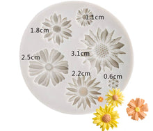 Load image into Gallery viewer, Little Flower Daisy Silicone Mould Cake Fondant Sugarcraft Soap