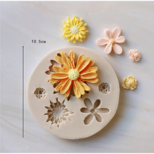 Load image into Gallery viewer, Daisy Sunflower Silicone Mould Cake Fondant Sugarcraft Soap