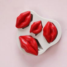 Load image into Gallery viewer, Lips Silicone Mould Cake Fondant Sugarcraft Soap Valentines Theme
