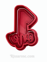 Load image into Gallery viewer, birthday number letter combined cutter and embosser 1-9 1