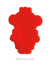 Load image into Gallery viewer, nutcracker characters christmas cookie cutter stamp- clara,sugarplum fairy & the mouse king sugar plum fairy